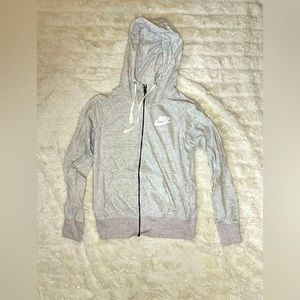 Nike Womens lightweight full zip hoodie Small